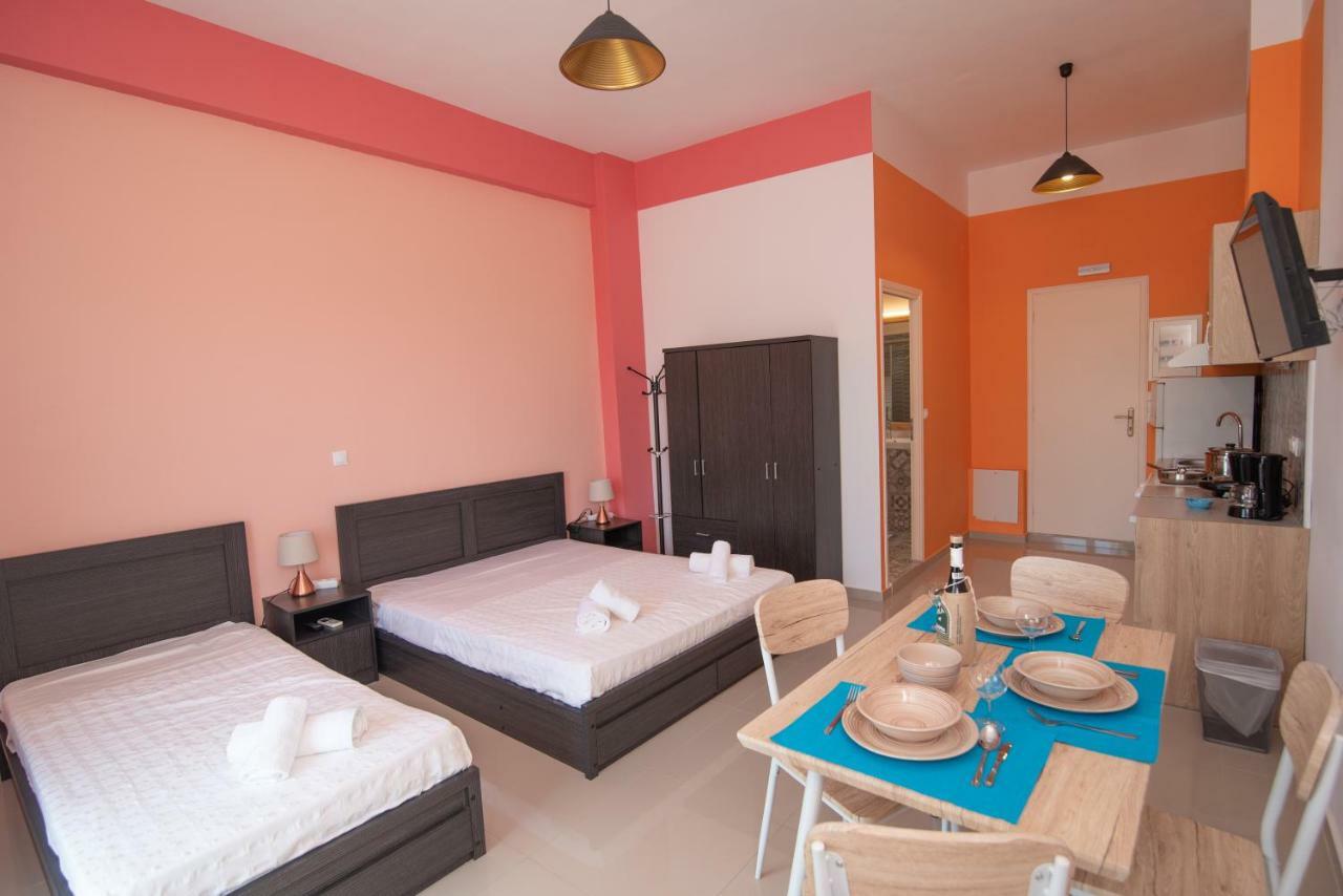 Calypso Apartments Vathí Kültér fotó